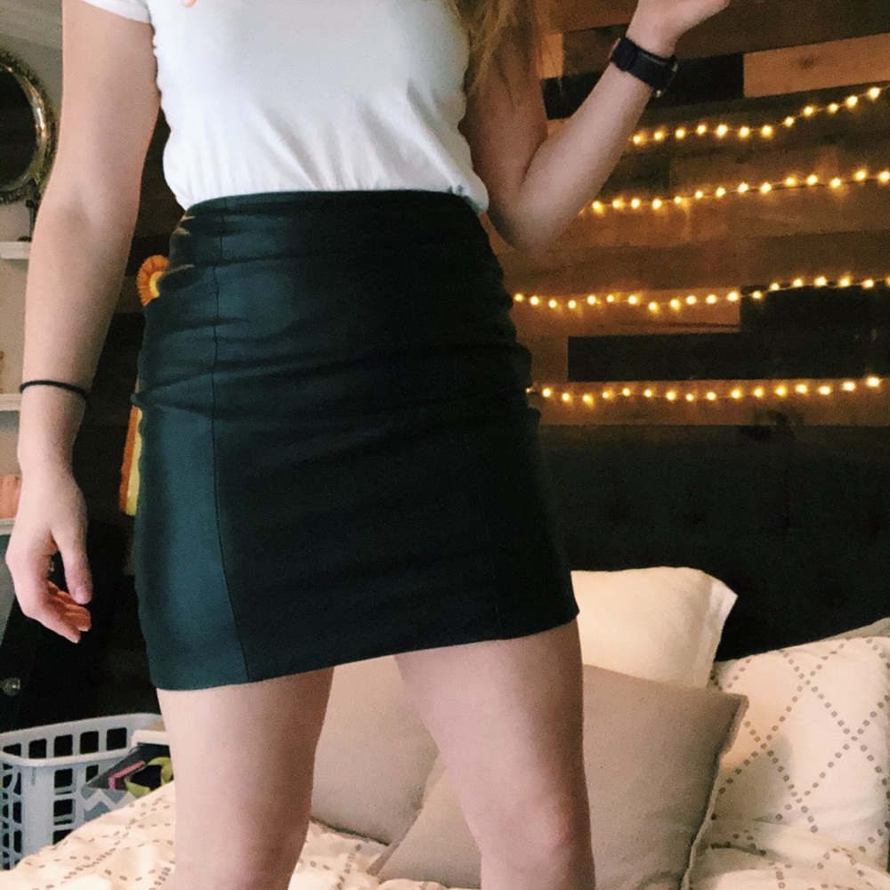 Saguaro West Trading Co. leather skirt